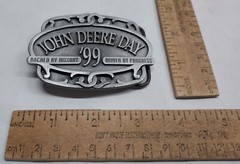 JOHN DEERE DAY &rsquo;99 – belt BUCKLE – listing #7186