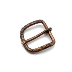 27mm/36mm Tang Grass Buckle for Tooling Carved Leather Belts