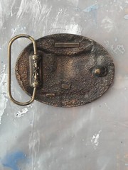 VTG LIMITED EDITION NRA National Rifle Association Golden Eagles Belt Buckle