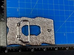 British UK Flag Union Jack Enameled Silver Tone Belt Buckle with Bottle Opener