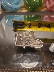 1970s Sci-Fi Weird Motorcycle-Plane Pilot MM Limited Vintage Belt Buckle