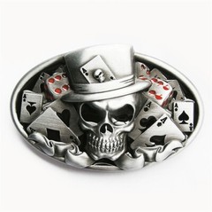 Tattoo Skull Country Music Guitar Belt Buckle Mix Styles Choice also Stock in US