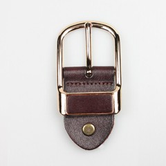 1pc Mens Faux Leather Belt Buckle Alloy Pin Buckle Replacement Belt Head Classic