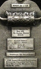 National Taxidermist NTA 12th Convention & Show Minneapolis MN Belt Buckle Deer