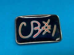 Cb1 Cb #1 Black And Red Color Belt Buckle By La Chik – Canada