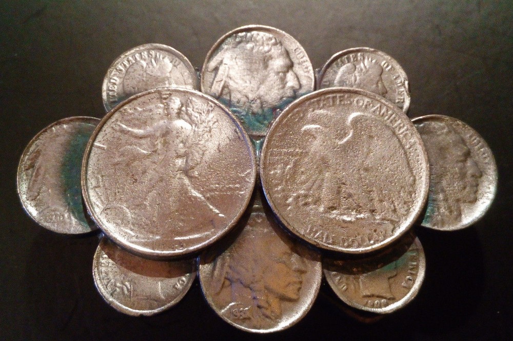 Coins Buckle USA – Vintage 90s – USA