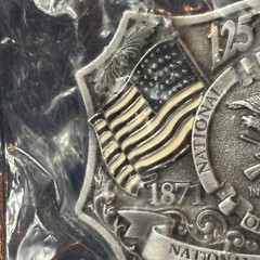 1996 NRA 125 Years Belt Buckle Western Style Numbered 950597 Factory Sealed