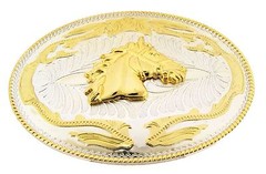 Horse Belt Buckle Western New Men Women Cowgirl Cowboy Rodeo Texas Style Metal