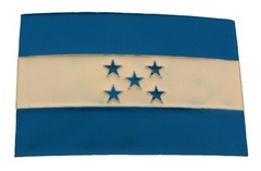 Honduras Latin Country Flag Belt Buckle Catracha Catrachos Central Square Finish