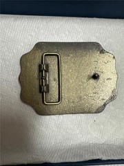 Vintage Brass America&rsquo;s Heroes Fire Department Boston Belt Buckle
