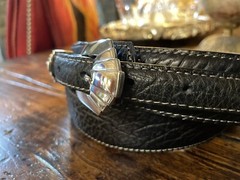 Alexander Kalifano James Reid Style Sterling Silver Belt Buckle 40-42-1.3/8–.75✅