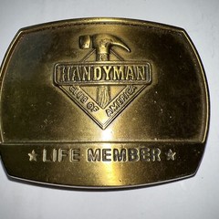 Handyman – Member Belt Buckle – 1996 – Club Of America