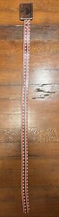 Arbor Collective Men’s Belt Buckle Reclaimed Wood Brown Size 36”