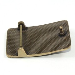 Solid Brass Goat Belt Buckles Tongue Pin Belt Buckle Fits For 1.5 INCHES Belt