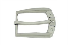 Pin Belt Buckles for Men&rsquo;s Fits 1.25″ inch 32 mm Jeans Belt Silver Iced Style