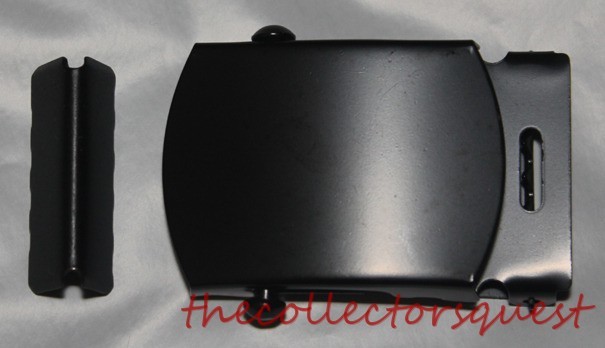 NEW 1.5&Prime; WIDE CLASSIC ROLLER BLACK BELT BUCKLE with TIP ONLY Canvas Belts