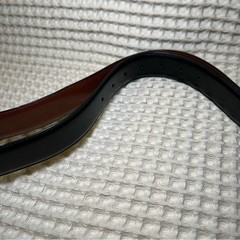 Perry Ellis Leather Belts Black and Brown with Sleek Metal Buckles