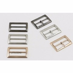 2x 2-5cm Alloy Pin Buckle Accessories for Waistband Belt Bag Jacket Shoes DIY