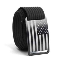 USA Black Flag Buckle