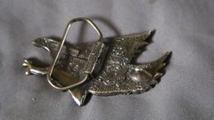 VTG EAGLE BELT BUCKLE 1979 « THE GREAT » BRASS LIMITED EDITION No H-506 m1