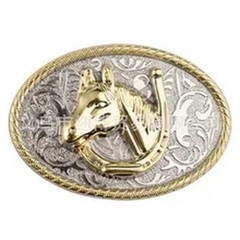 Horse Head Buckles – Super Large Alloy Smooth Buckle Belt Parts Self-Assembly