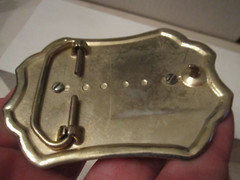 BLACK CRYSTAL OR STONE? DESIGN BELT BUCKLE – GW-5