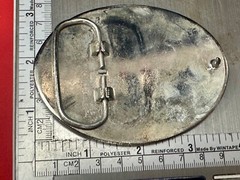 North American Hunting Club Belt Buckle Of Life Member Eagle Rifle Emblem