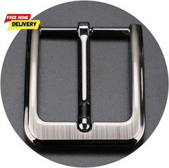 1.5 Inches (38-40 Mm) Belt Buckle Single Prong Square Replacement Buckle for Men