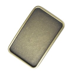 Classical Metal Belt Buckle Metal Blank Belt Buckle DIY Accessories for Unisex