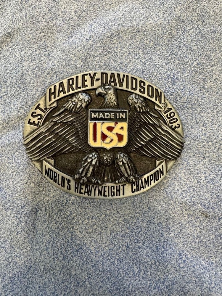 Harley-Davidson belt buckle RainTree Bald Eagle
