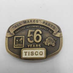 Tisco Belt Buckle Lot (3) 56 years (1)59 years limited edition numbered Tractor