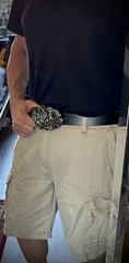« Salvaged Kingdom » Ind. OOAK Mixed Metal Artisan Belt Buckle – Darren McNeese