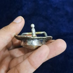 Natural Mother of Pearl Belt Buckle Handmade Silver Tone Western Belt Buckle