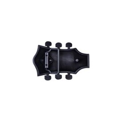 1-1/2&Prime; Blue Guitar Headstock Belt Buckle. 3-7/8&Prime; x 2-3/4&Prime;.