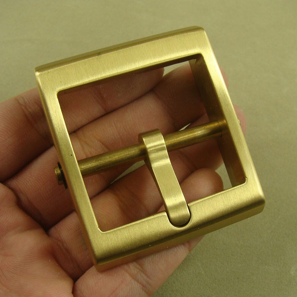 1.5&Prime; (38mm) Solid Brass Belt Buckle suit for Belt / Belt Pin Buckles