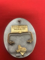 1998 Carolina’s 47th National Square Dance Convention Belt Buckle-#231 Charlotte