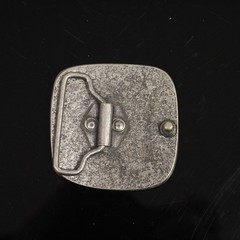 Belt buckle snail silver rustic buckle belt buckle removable clasp