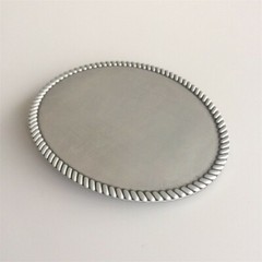 Vintage Style Western Rope Oval Blank Belt Buckle also Stock in US