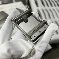 Titanium Automatic Belt Buckle Anti-allergic Belt Buckles Fit For 35mm Wide Belt