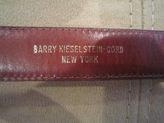Rare!! Kieselstein-Cord Sterling Jungle Monkey Buckle W/Brown Lizard Belt Size 2