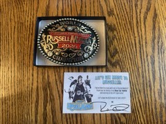 Russellmania 2026 Russell Dickerson Belt Buckle