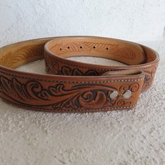 Nocona Tri-color Runnin Horse Western Belt Buckle #60970