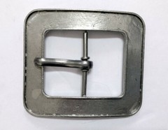 3&Prime; Belt Buckle Blank ~ Pewter Tone ~ Design Your Own! Add Rhinestones for Bling!