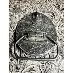 Vintage 1980s FishAmerica Limited Edition Pewter Belt Buckle American Buckle USA