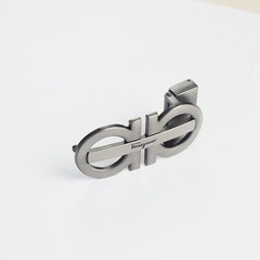 Salvatore Ferragamo gray Gancin Belt Buckle Men&rsquo;s for 34-35mm leather belt