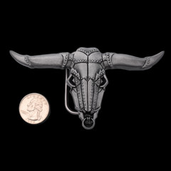 Robotic Mechanical Bull Scifi Belt Buckle (New Old Stock)