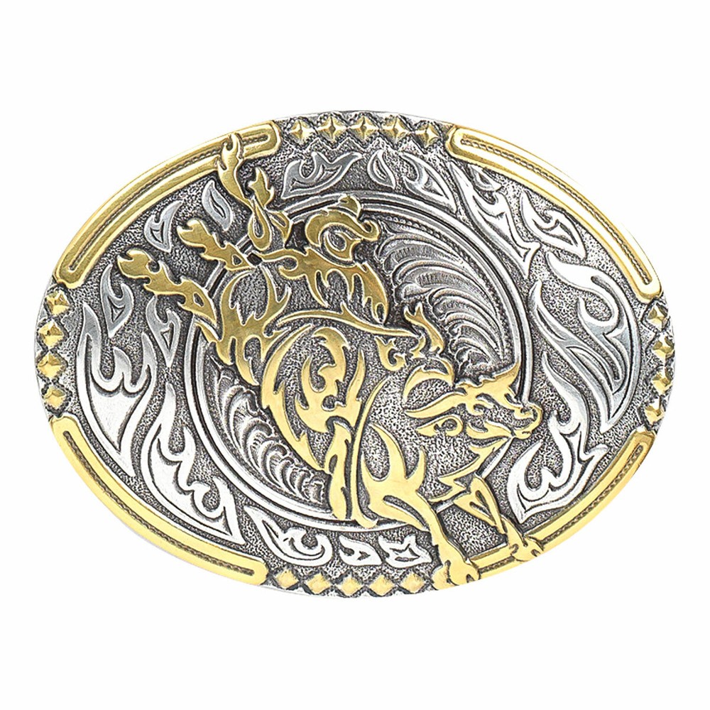 Crumrine Vintage Bull Rider Belt Buckle 38010