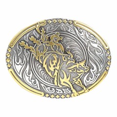 Crumrine Vintage Bull Rider Belt Buckle 38010