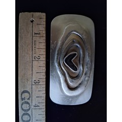 Sliver Tone Belt Buckle