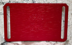 GRIP6 BELT BUCKLE – ANODIZED RED – 1.5 INCH WIDE – USED
